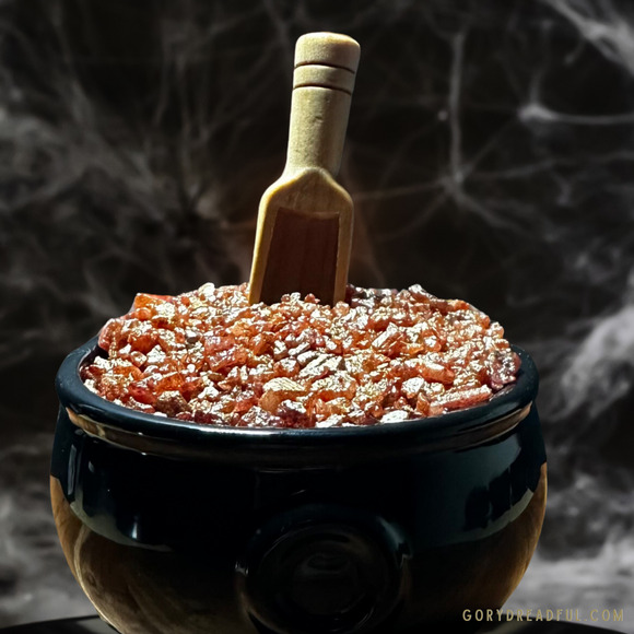 Sleepy  Hollow Sizzling Room Salt Crystal Potpourri: Mahogany Pumpkin Scent - Picture 6 of 10